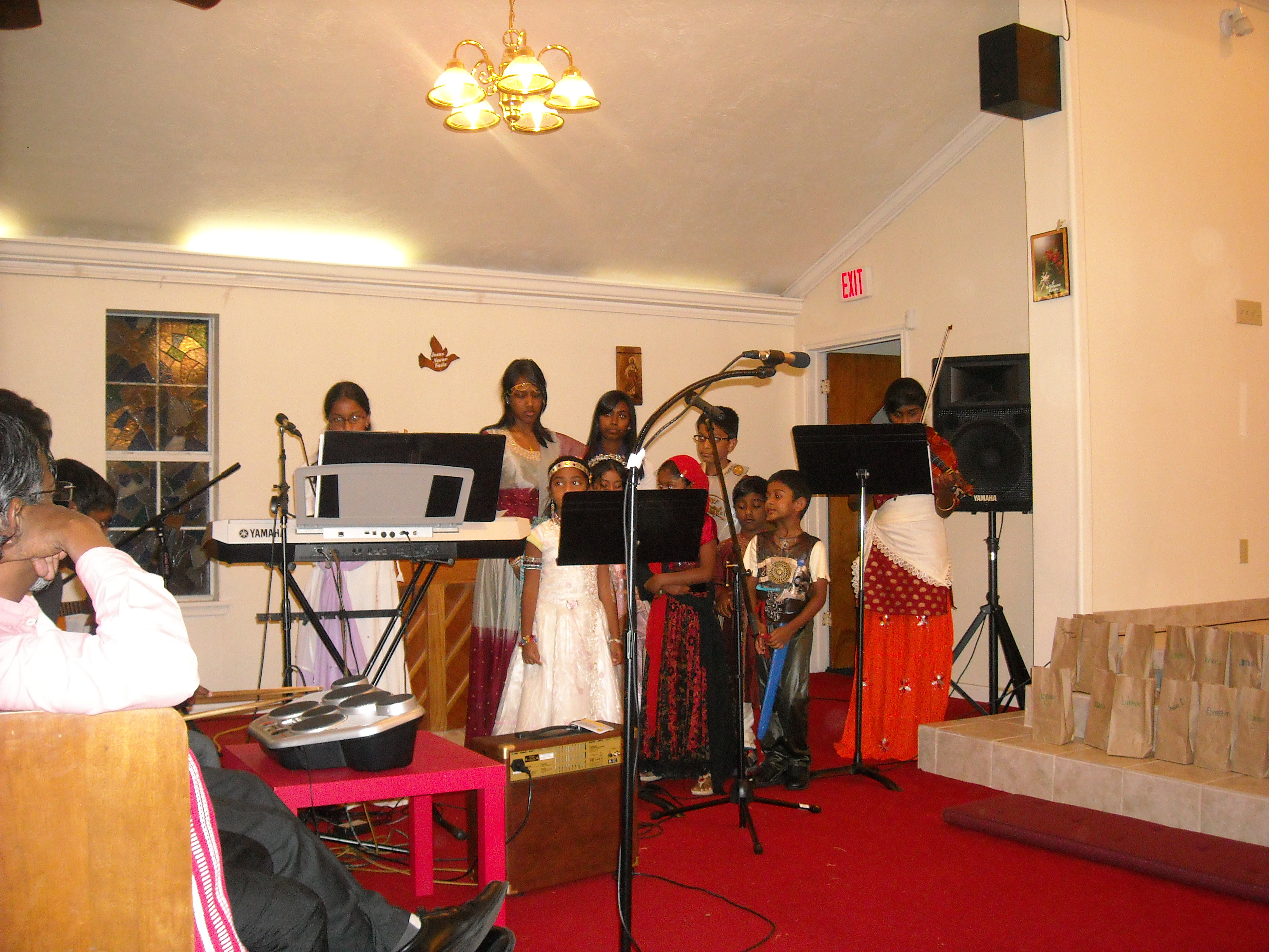 Special Song by Sunday School Children